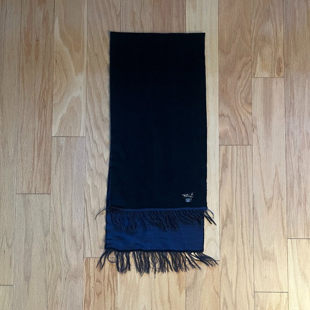 agnes b. vintage wool scarf